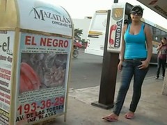 This Latina babe has thimbleful persuasion that her delicious turns are being admired almost some of the sexiest candid street shots. This naughty Latina has a bulky bowels of boobs that are barely covered wide of the blue top she is wearing.