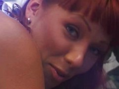 pretty nice redhead love anal and assfuck troia